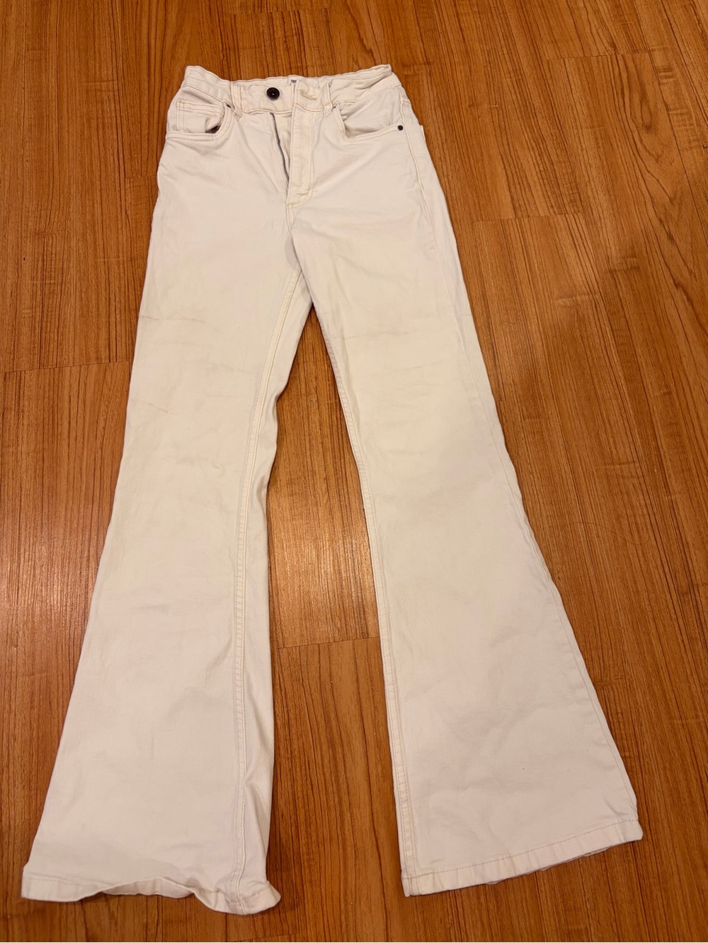 Cotton On Women's Off-White Bootcut Jeans